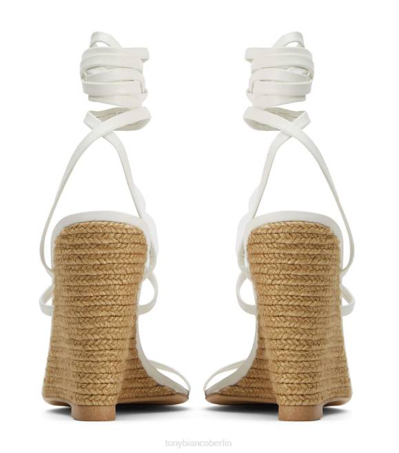 Riemchensandaletten| de Tony Bianco Frauen Gabriella-Wedges Milch-Capretto 4624371